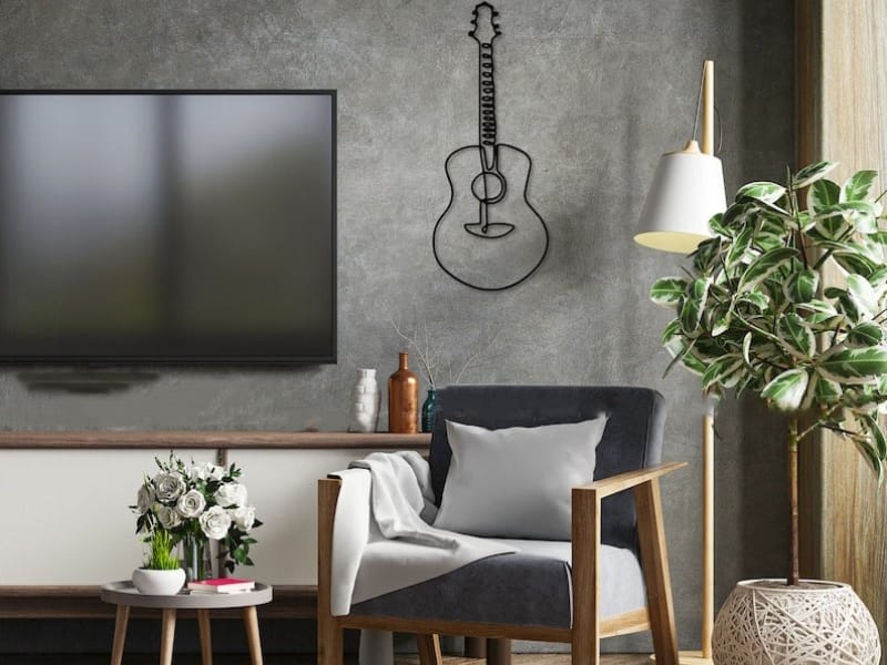 metal-music-wall-art-05 Match metal wall art music to your room’s style