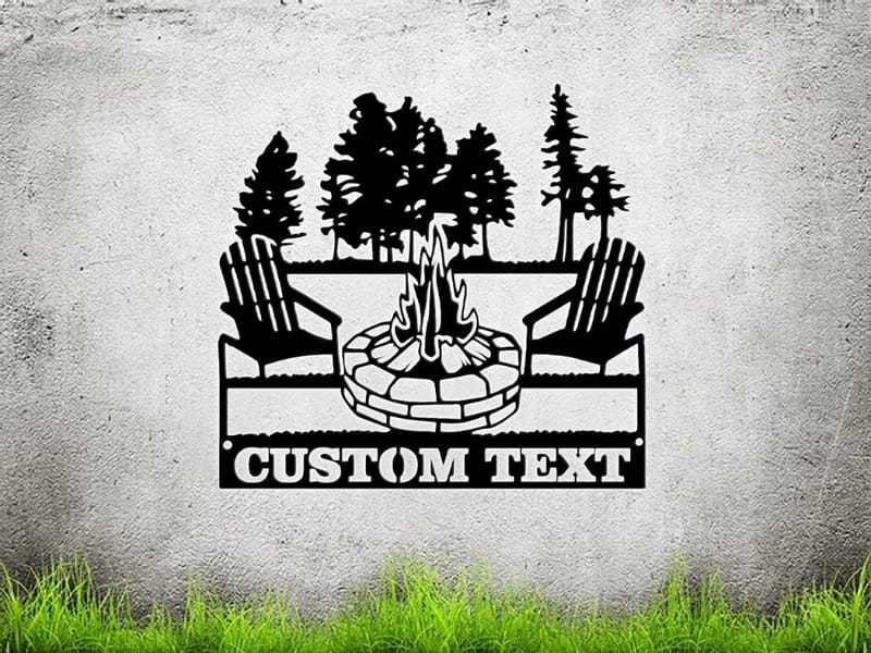 metal-signs-outdoor-05 Metal signs elevate porches, gardens, gates with style