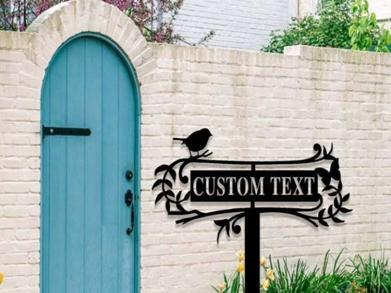 metal yard signs 05 Define the purpose first when choosing metal yard signs