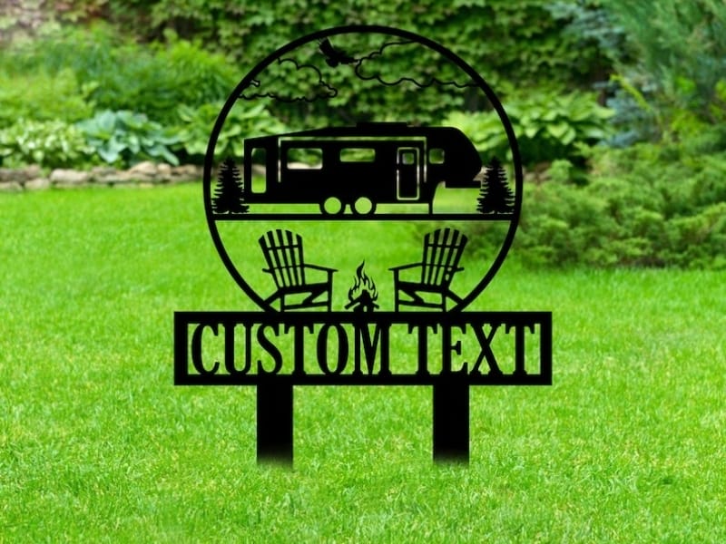 the most popular yard address sign ideas used today 02