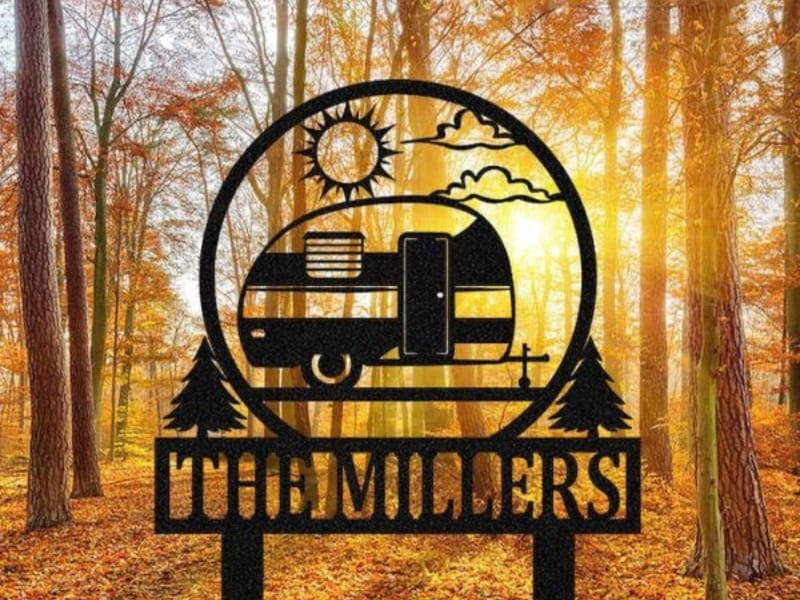 the most popular yard address sign ideas used today 04