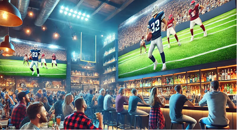 Sports Bar in North Arlington 1 Highlight the Bar