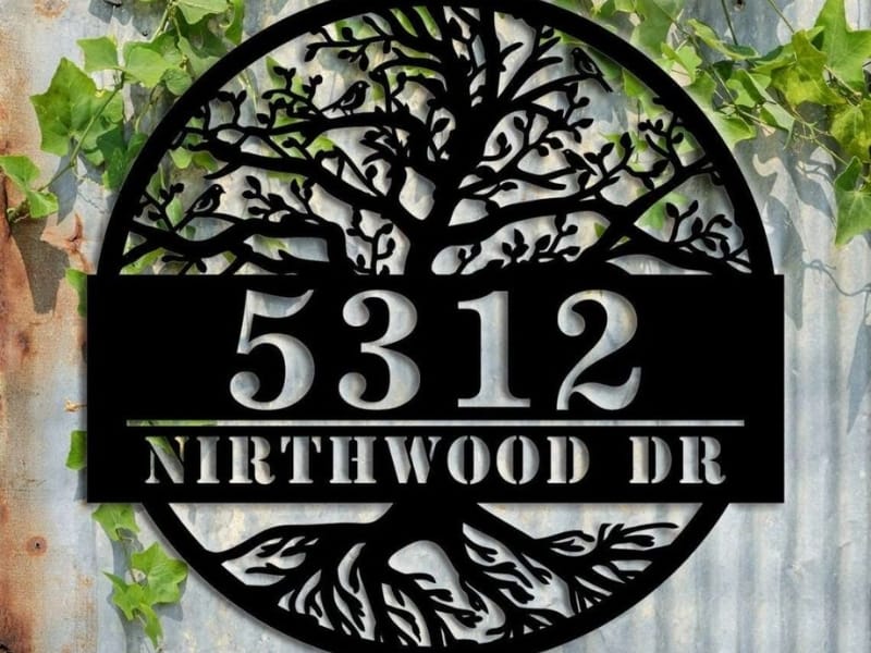 apartment door numbers 07 Braille numbers are required in public buildings by ADA rules