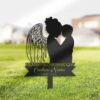 Angel Mother and Son Memorial Garden Stake Angel Mother and Son Memorial Garden Stake