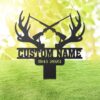 Deer Hunting in Heaven Memorial Grave Marker Stake Deer Hunting in Heaven Memorial Grave Marker Stake