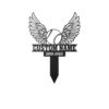 Personalized Baseball Grave Marker Garden Stake Personalized Baseball Grave Marker Garden Stake
