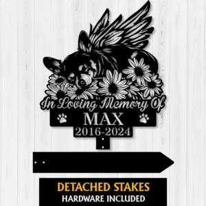 Personalized Chihuahua Dog Memorial Sign