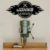 Custom Man Cave Garage Sign with Last Name Decor