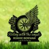 F1 Racing Riding With Angels Grave Marker Stake F1 Racing Riding With Angels Grave Marker Stake