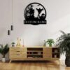 Halloween Castle House Metal Sign Home Decoration