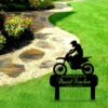 Personalized Motorcycle Biker Grave Marker Personalized Motorcycle Biker Grave Marker