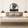 Personalized Bullmastiff Custom Metal Wall Art Sign