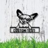 Personalized Chihuahua Metal Sign