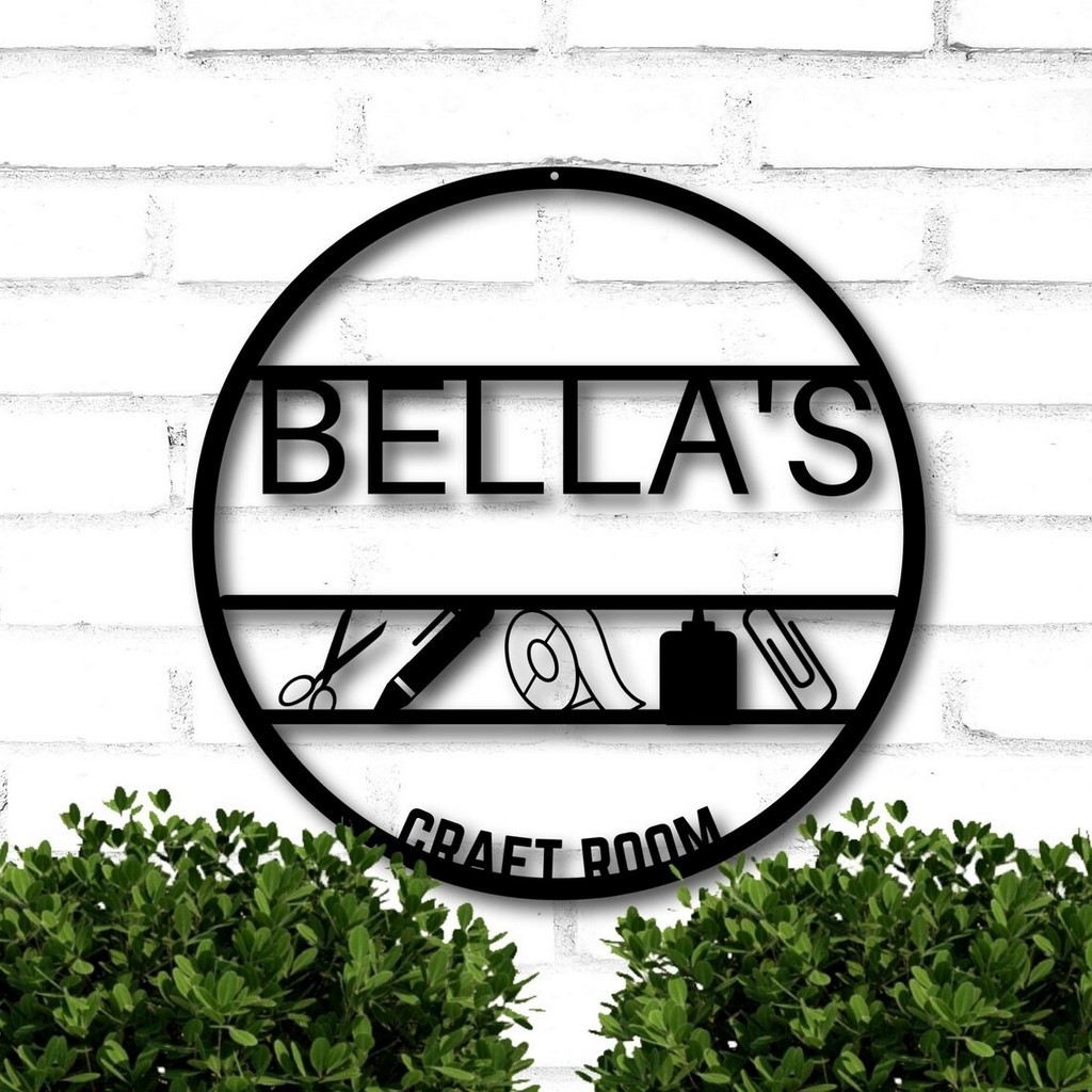 Personalized Sewing Room Sign for Craft Room Decor