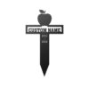 Personalized Teacher Apple Memorial Grave Marker Personalized Teacher Apple Memorial Grave Marker