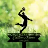 7-1 Silhouette of a volleyball player jumping to spike above grass with green bokeh background and memorial text reading "In Loving Memory of Custom Name 1986-2026"