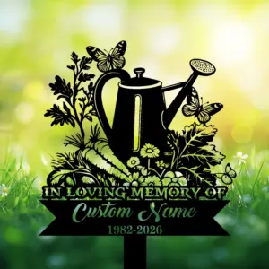 Personalized Gardening Memorial Garden Stake