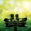 Memorial sign silhouette of snowboard boots and board reading "In Loving Memory of" with placeholder "Custom Name" and dates 1982-2026 against sunlit grassy background