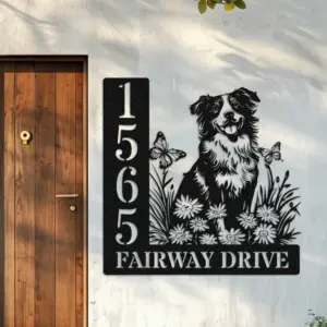 Personalized Australian Shepherd Memorial Garden Stake Personalized Australian Shepherd Memorial Garden Stake
