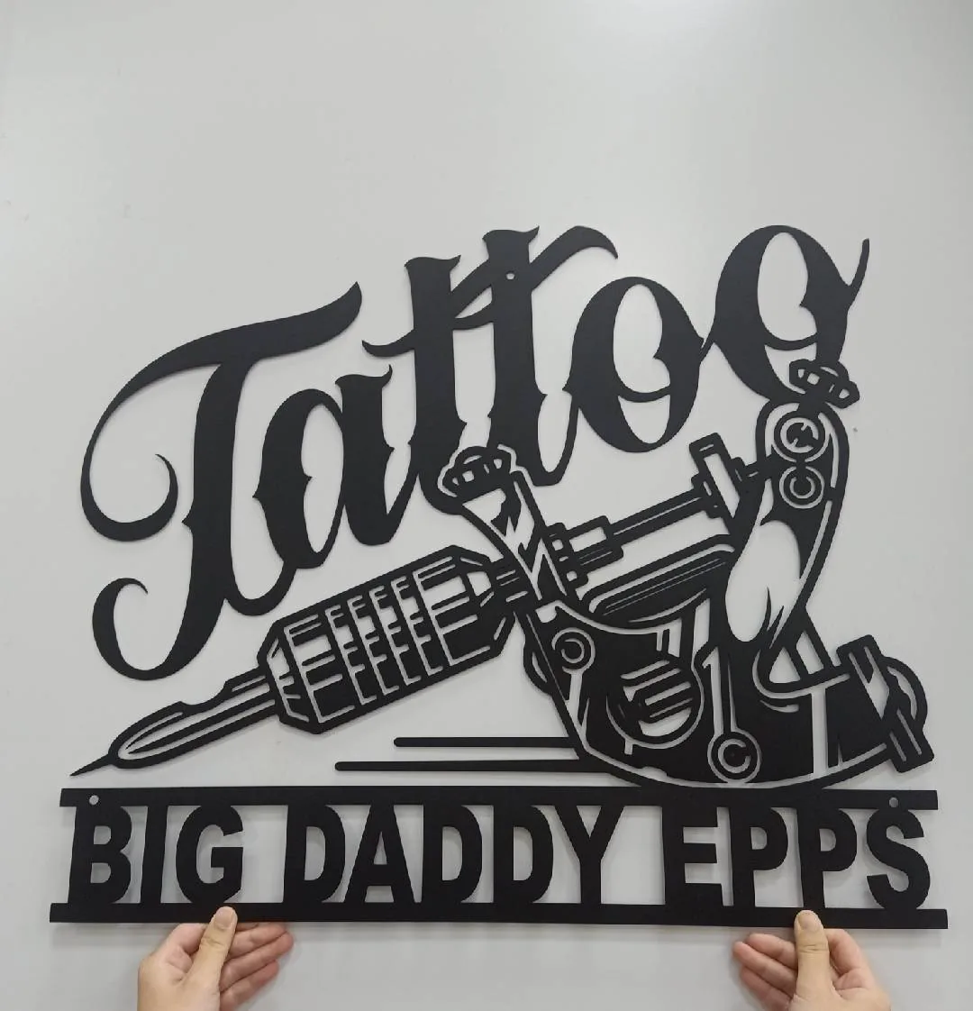 Custom Tattoo Studio Signs