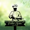 Chef-3 Chef memorial garden stake reading In Loving Memory Of Custom Name 1986-2026, shown in grass with leafy backdrop