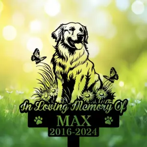 Custom Great Pyrenees Memorial Sign