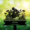 Black silhouette memorial garden stake showing a motorcyclist on a sportbike among poppy flowers with ribbon reading 'In Loving Memory' and dates 1970-2024