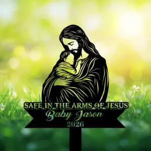 Personalized Baby Memorial Metal Sign Personalized Baby Memorial Metal Sign