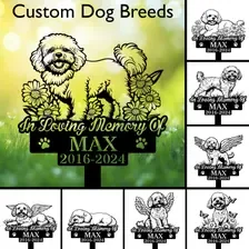 Personalized Bichon Frise Memorial Sign