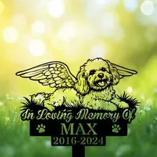 Personalized Bichon Frise Memorial Sign