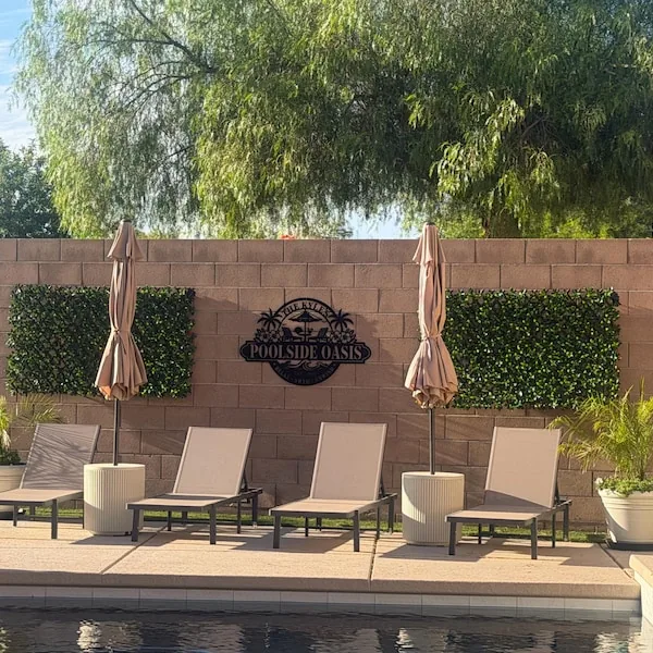 Personalized Metal Pool Signs for Outdoor Spaces 3 download