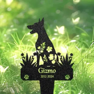 Personalized Doberman Memorial Metal Sign