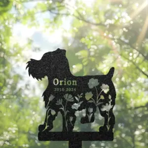 Custom Brussels Griffon Memorial Stake
