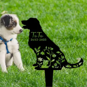 Personalized Labrador Memorial Sign