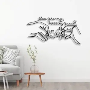 Personalized Missing Pieces Address Sign