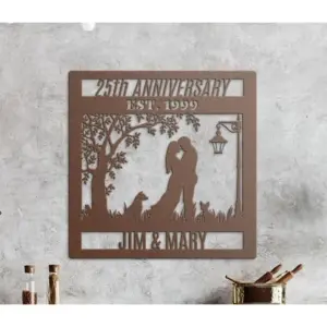 Personalized Autumn Dog Cat Custom Name Sign